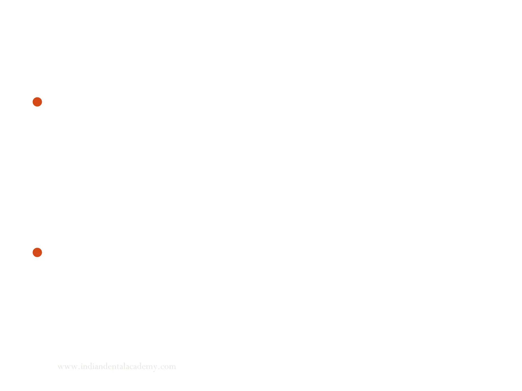 THE 11TH
STUDY(WOODSIDE 1987) : - A sample
of juvenile monkeys was studied to assess the
remodeling changes in the condyle and glenoid fossa
after a period of progressively activated and
continuously maintained mandibular advancement
using the herbst appliance .
This mandibular advancement produced extensive
remodeling and anterior relocation of the glenoid
fossa, which contributed to anterior mandibular
positioning and lateral jaw relationship .
www.indiandentalacademy.com
 