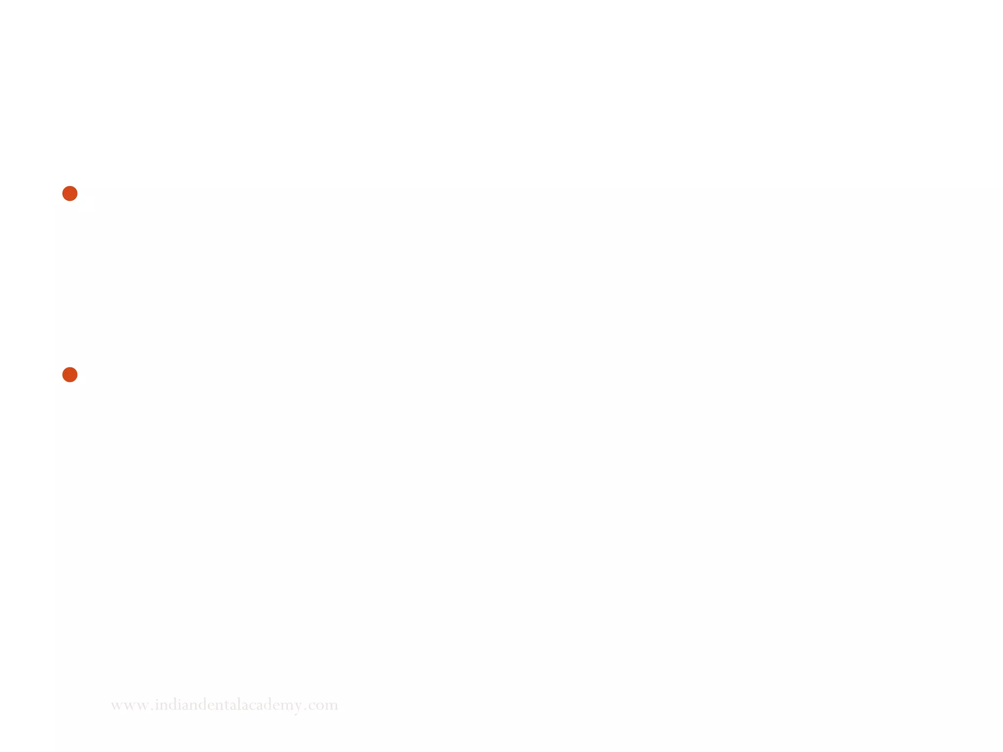 While, others believe that functional appliances only
accelerate growth of the mandible, by helping it reach its final
size, and not by increasing the size of the mandible
(Johnston .L.E).
Though these studies recognized the possibility of modifying
growth of the condylar cartilage, due to methodological
proteins, their explanations are open to criticism and have
sparked controversy.
www.indiandentalacademy.com
 
