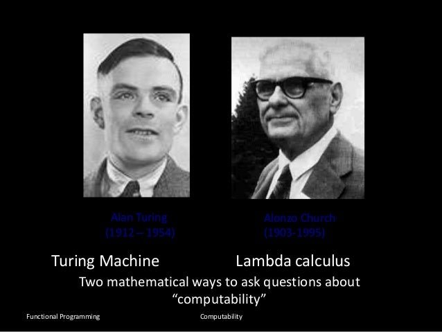 Church turing thesis turing machines