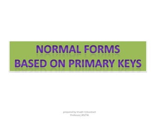 Functional dependency and normalization | PDF