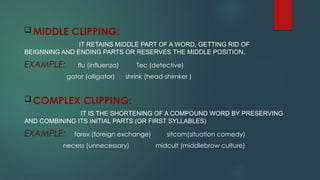 Comprehensive Guide to Word Formation and English Morphology | PPTX