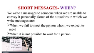 Functional English - Short messages.pptx