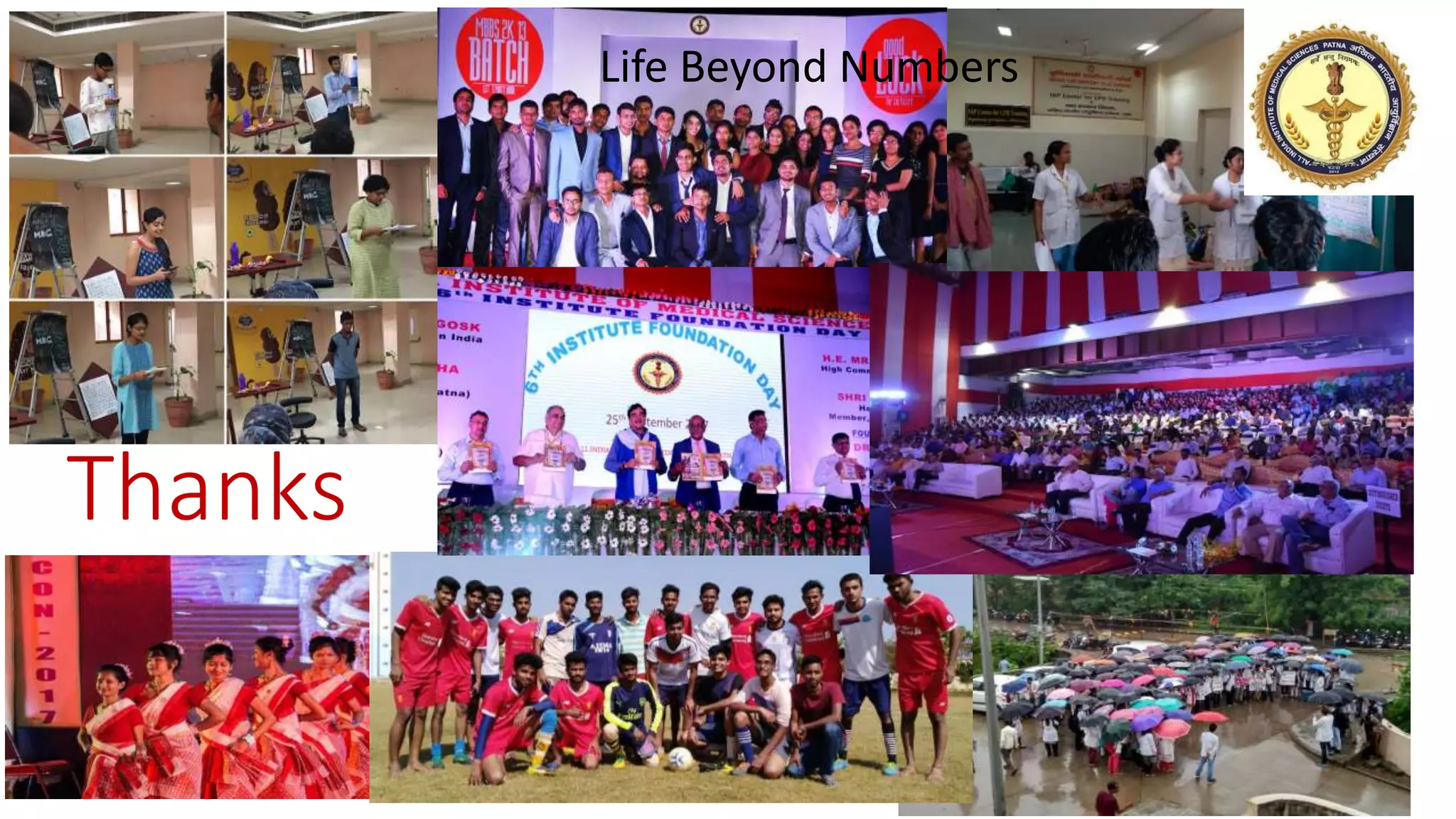 Life Beyond Numbers
Thanks
 
