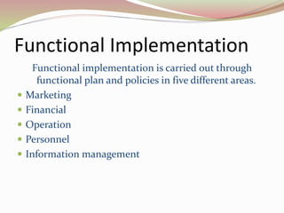 Functional implementation | PPSX