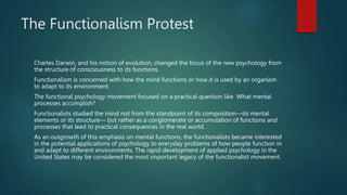 Functionalist Undulation Francis Galton Functionalism