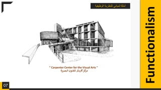 Functionalism In Architecture | PPTX