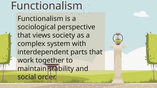 The Functionalism Theory- Your guide --- | PPTX