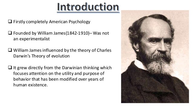 Functionalism In Psychology Functionalism In Psychology