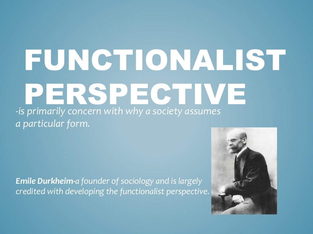functionalist-perspective