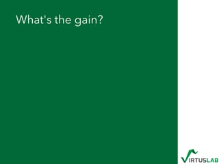What's the gain?
 