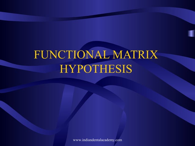matrix hypothesis function