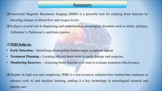 Role of Functional MRI in Neurological disorder | PDF