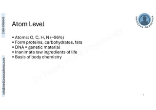 The Functional organization of Human Body | PDF