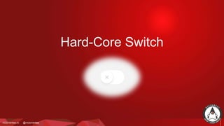 victorrentea.ro @victorrentea
Hard-Core Switch
 