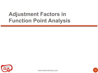 Functional point analysis | PPTX