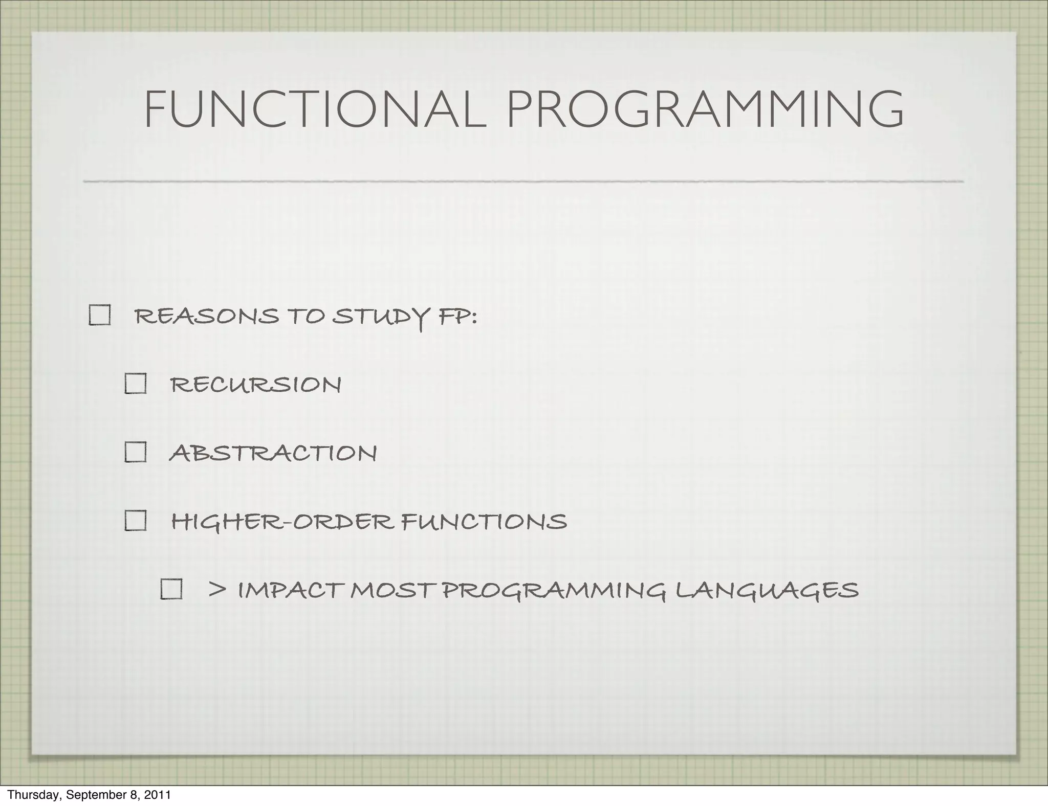 Functional programming | PDF