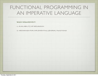 Functional programming | PPT