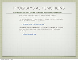 Functional programming | PPT