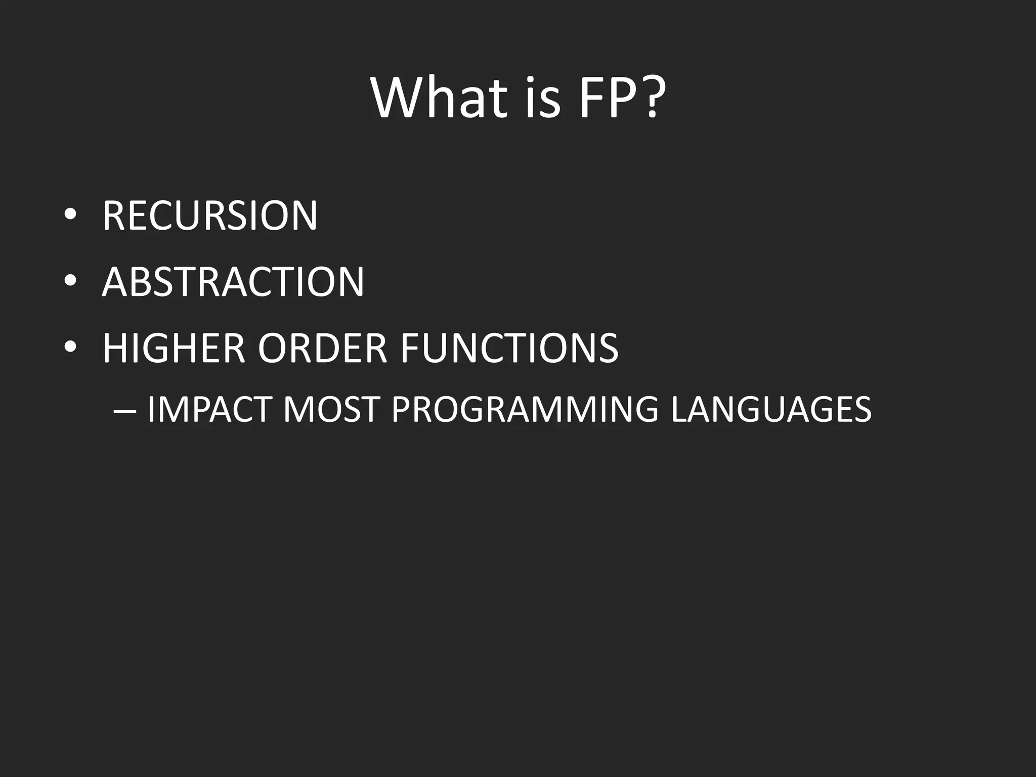 Is OOPs, oops?
• NullPointer problems
• Inheritance issues
• “new” operator issues

 
