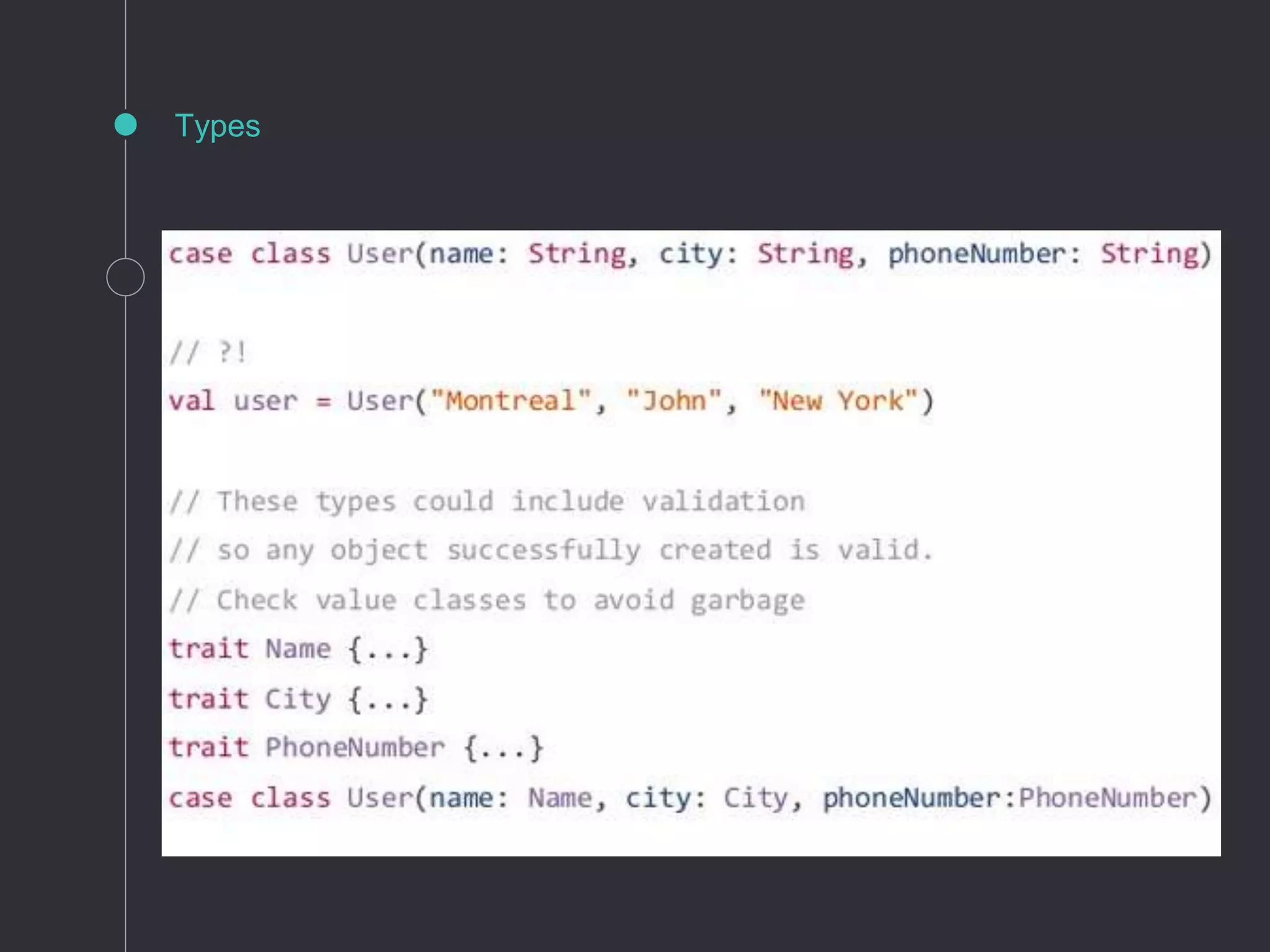 Types
 