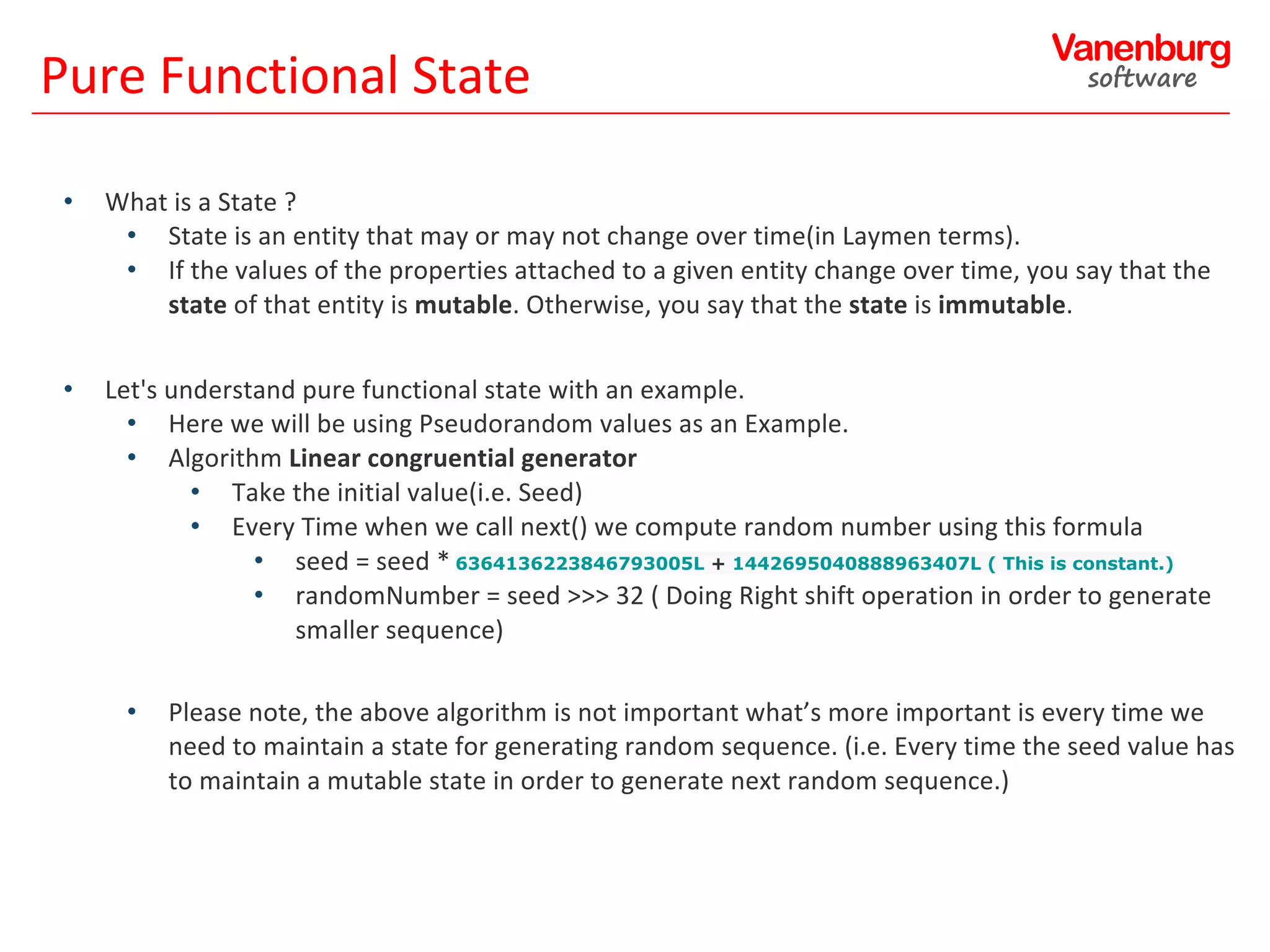 •
•
•
•
•
•
•
•
• 6364136223846793005L + 1442695040888963407L ( This is constant.)
•
•
 