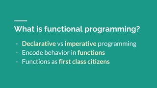 Functional programming in Android | PDF | Programming Languages | Computing