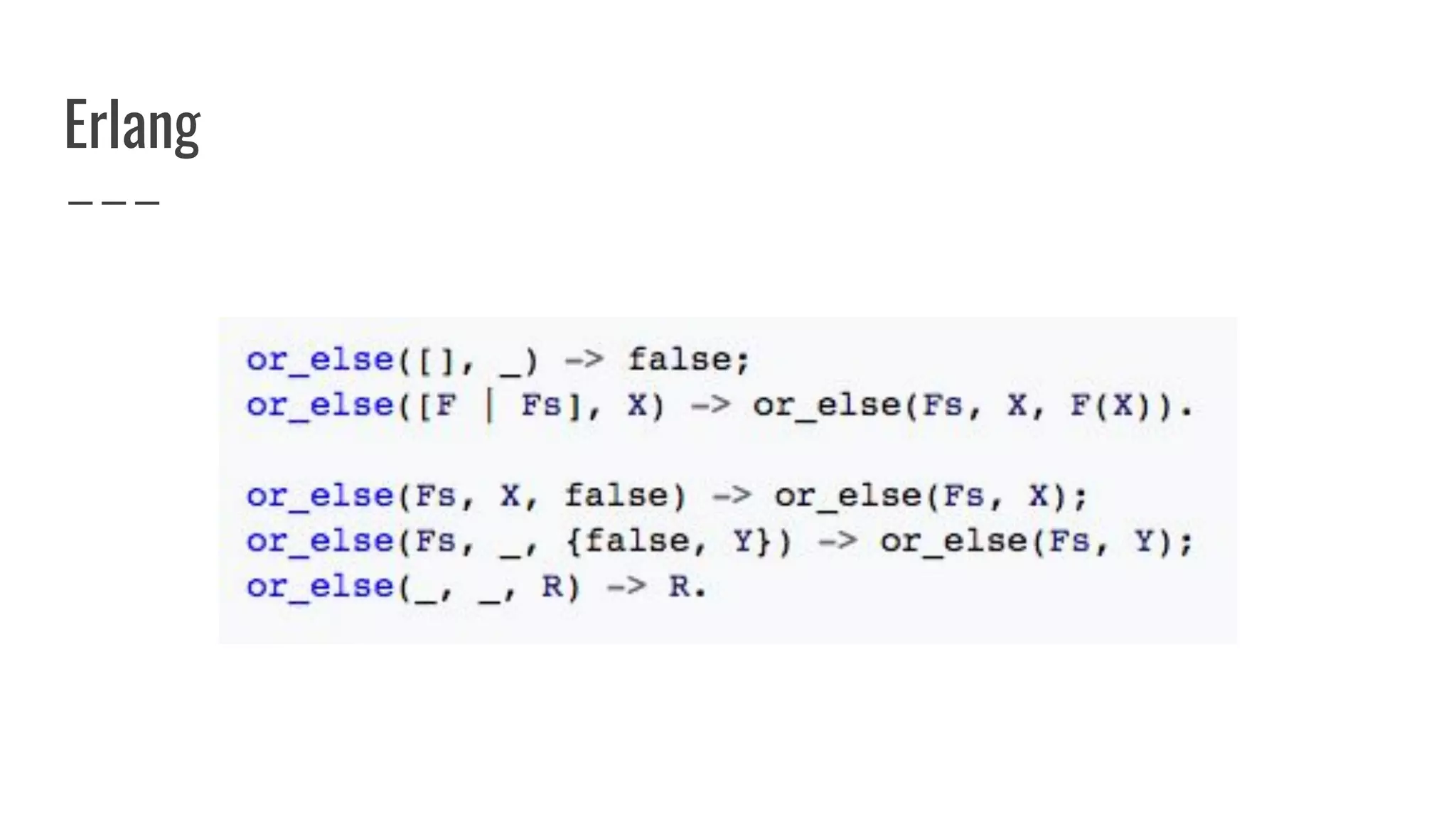Erlang
 