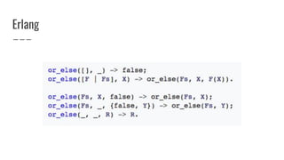 Erlang
 
