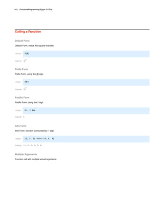 Functional Programming In Mathematica | PDF