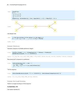 Functional Programming In Mathematica | PDF