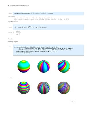 Functional Programming In Mathematica | PDF