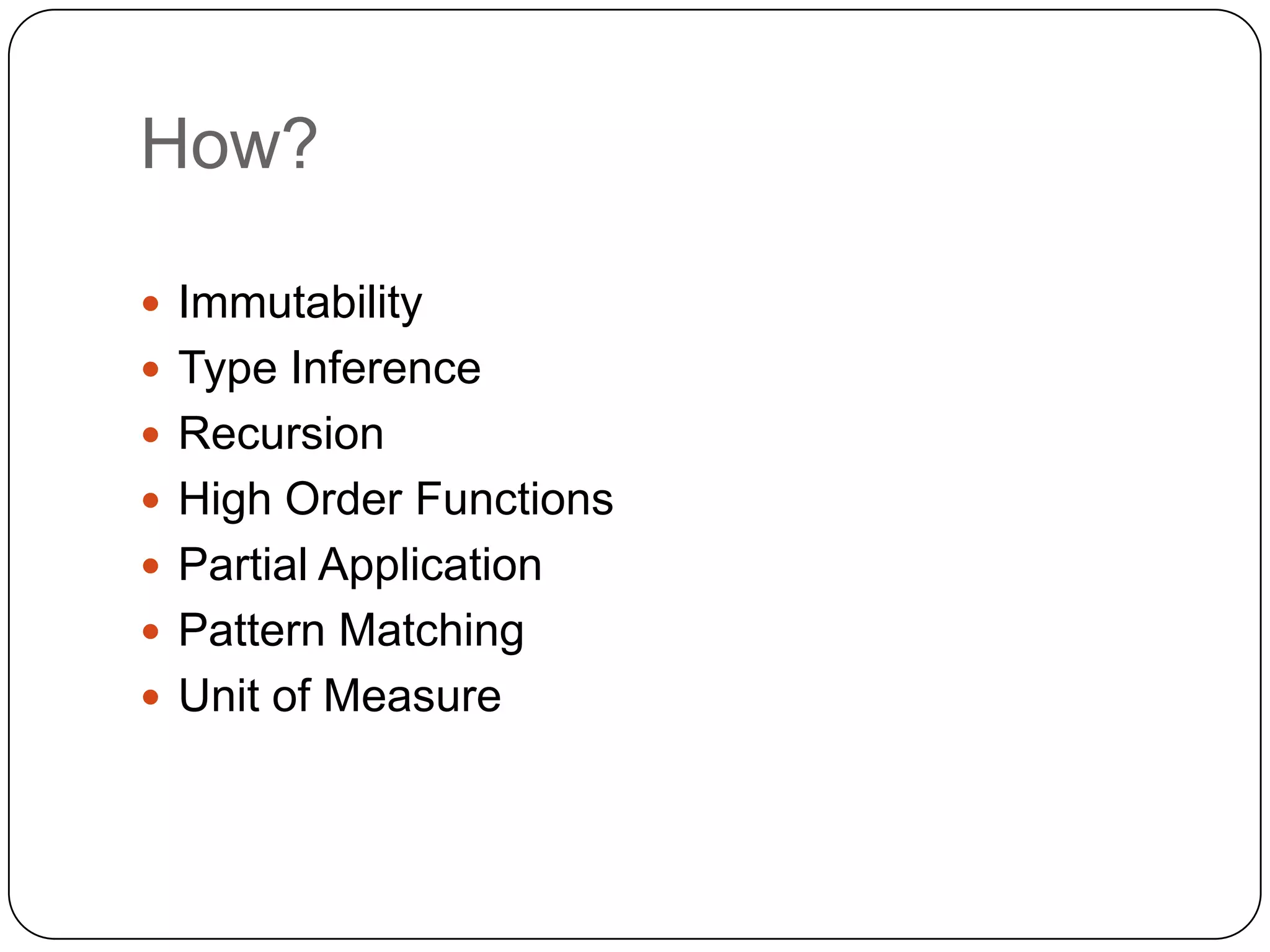 Functional programming f# | PPT