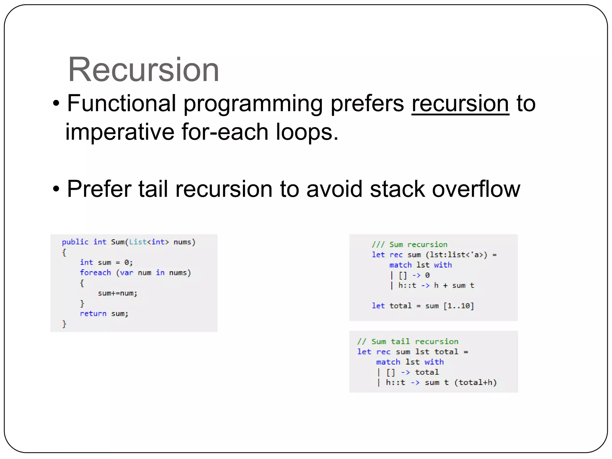 Functional programming f# | PPT