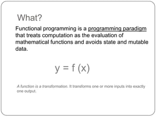 Functional programming f# | PPT