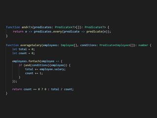 Functional programming in TypeScript | PPT