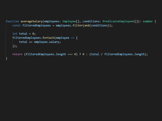 Functional programming in TypeScript | PPT