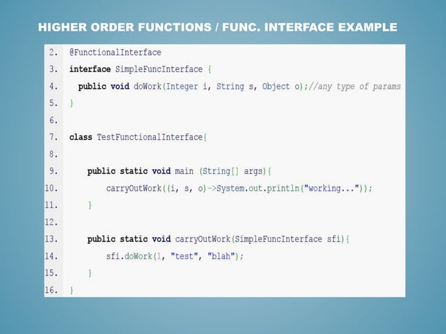 Functional programming principles and Java 8 | PPT