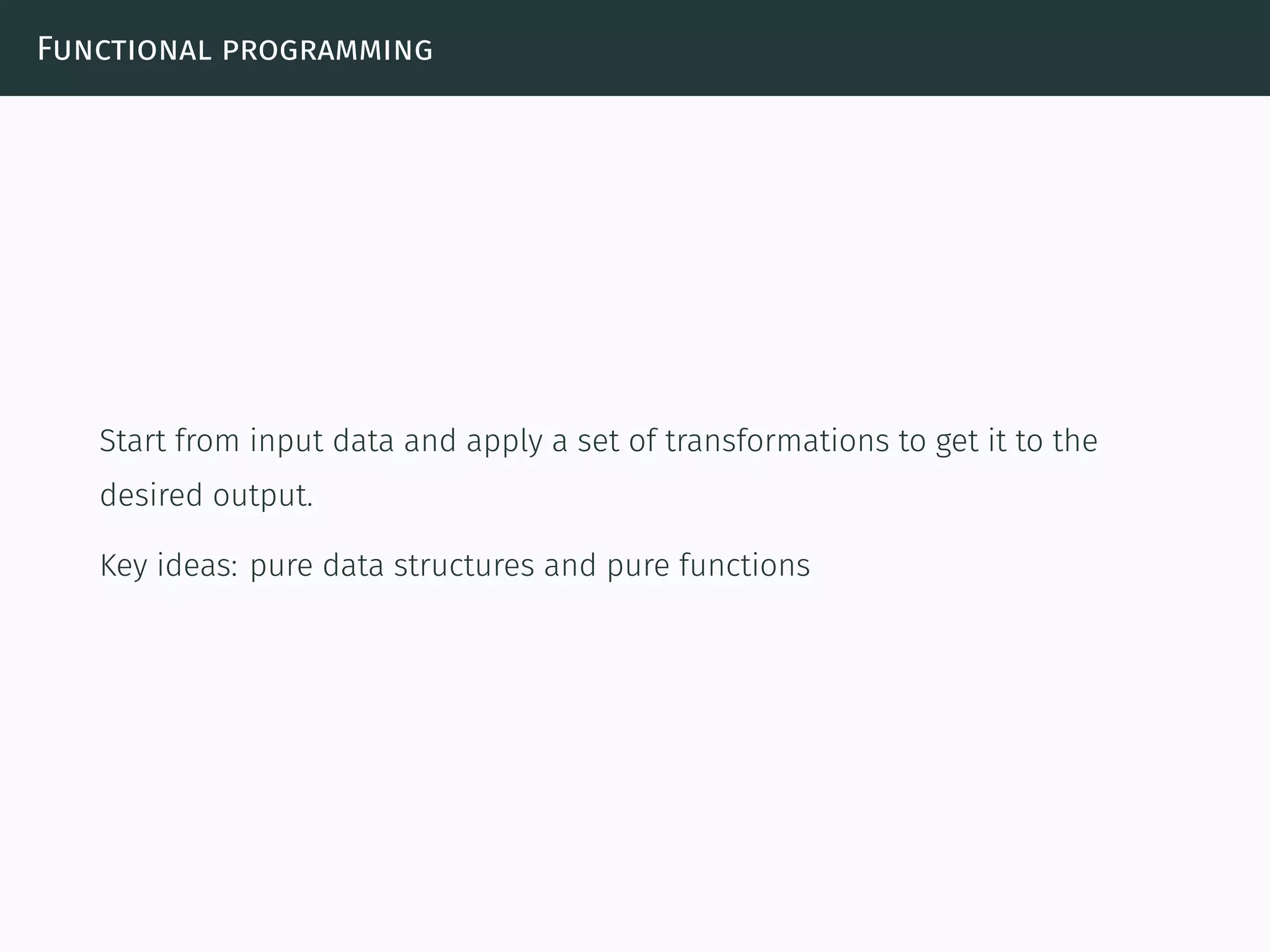 Functional programming in C++ | PPT