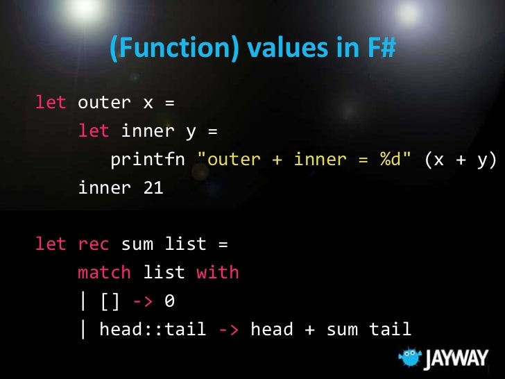 Functional programming in f sharp
