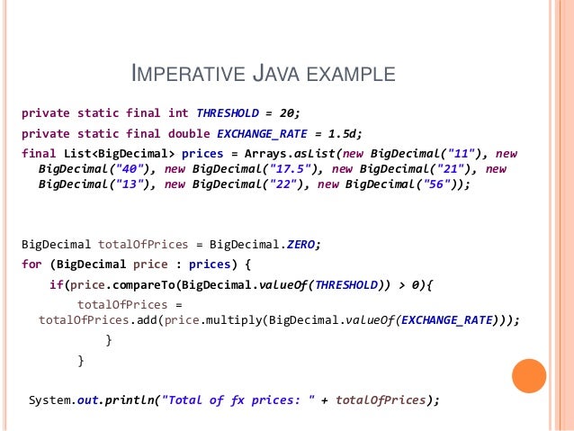 How to write java programming