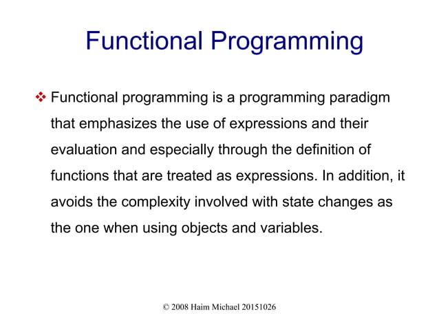 Functional programming in Java | PDF