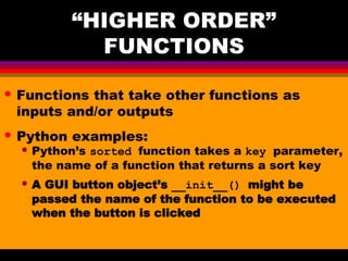 Functional programming in python | PPT