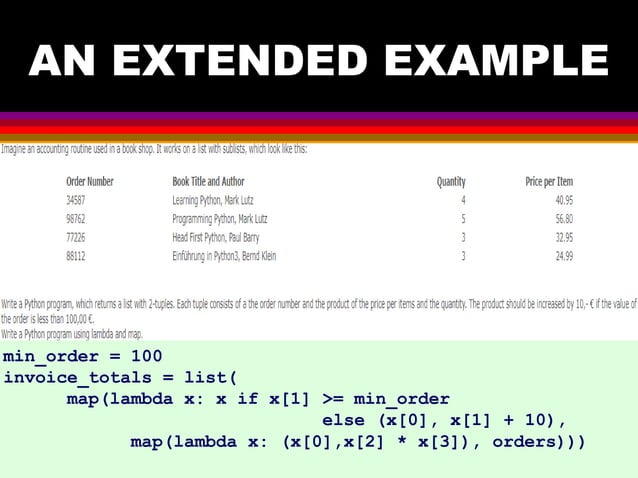 Functional programming in python | PPT