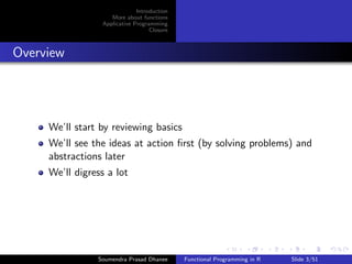 functional programming in r 4: advanced statistical... Functional Programming in R | PDF