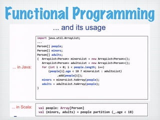 Functional Programming
 