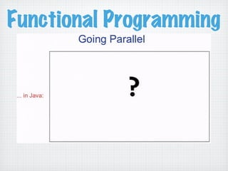 Functional Programming
 