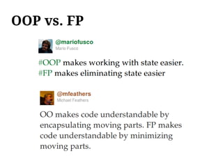 OOP vs. FP
 