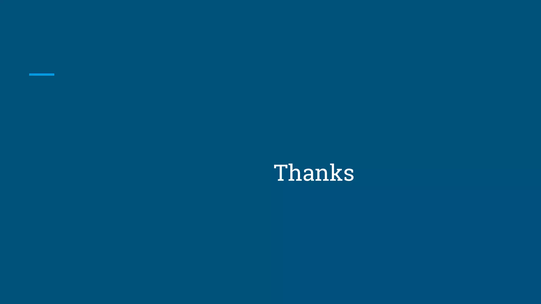 Thanks
 