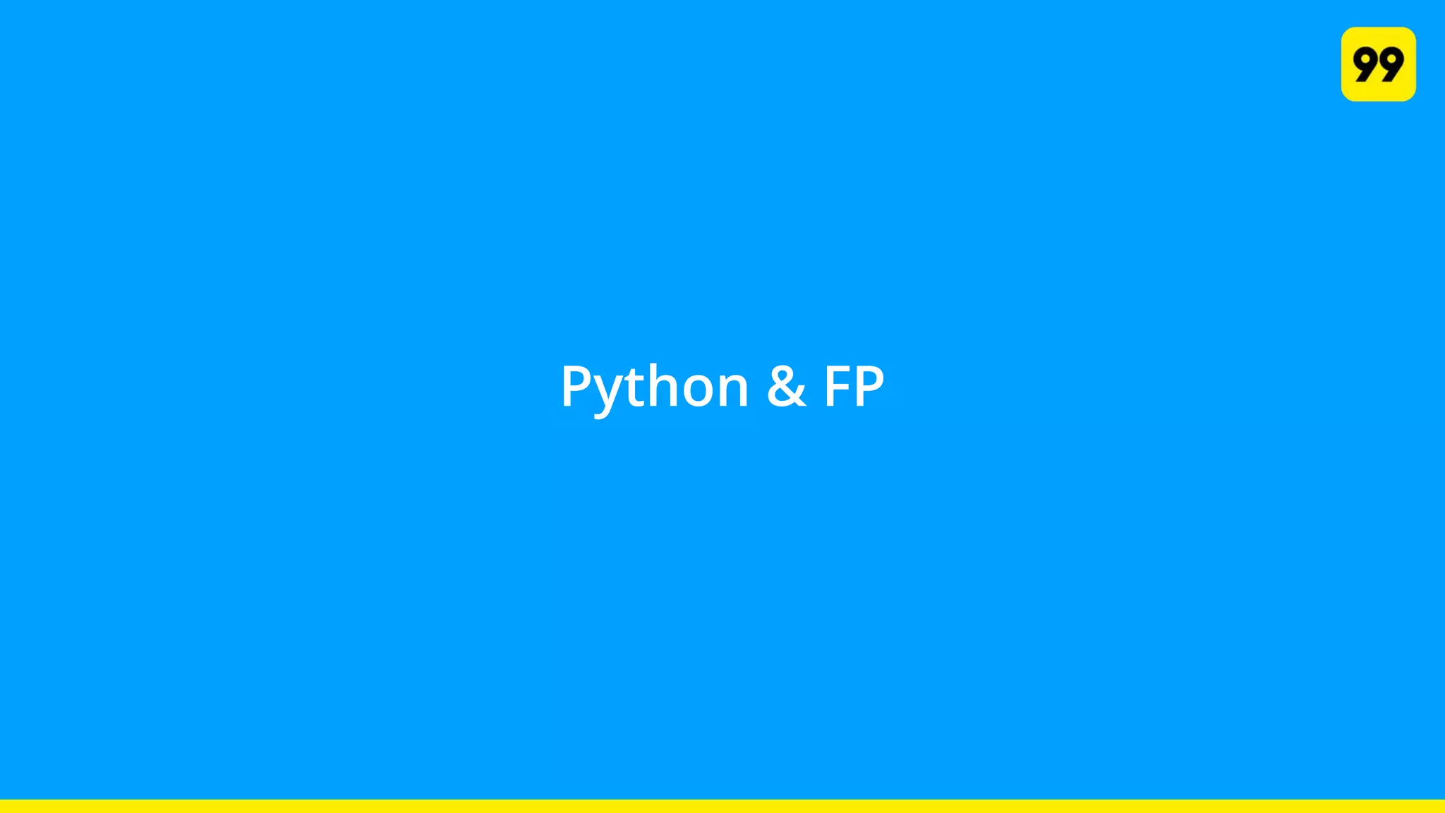Python & FP
 