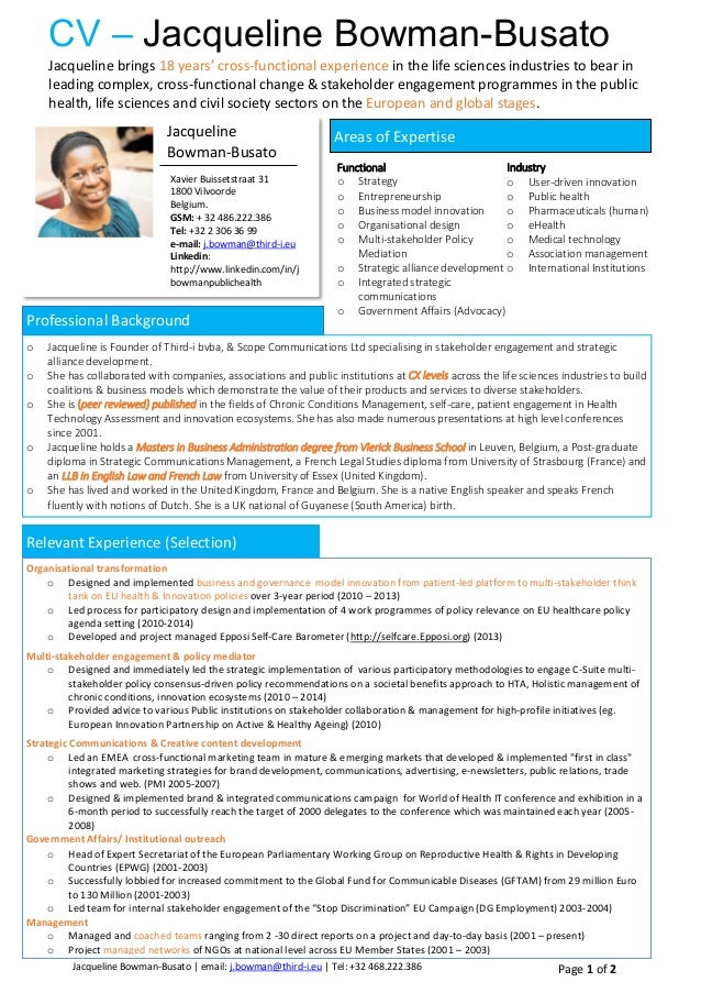 how to use cross functional in resume